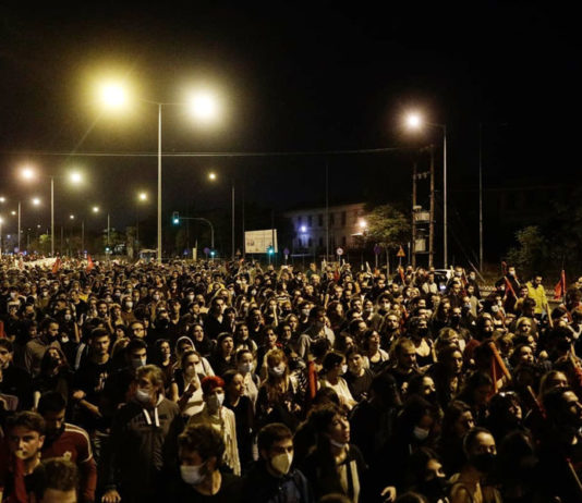 Thessaloniki: 4,000-strong answer to fascists with knives and guns infiltrating schools