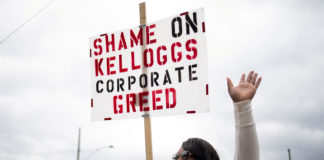 Some aspects for a balance sheet of the US Kellogg’s strike