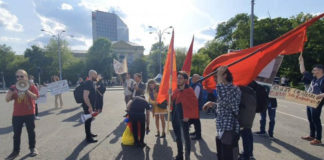 Report from the Mayday demonstration in Romania (photos)