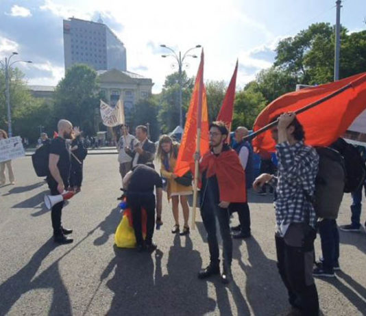 Report from the Mayday demonstration in Romania (photos)