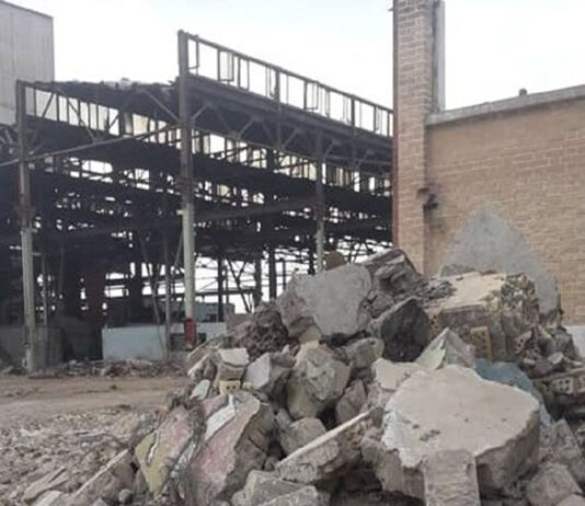 Khuzestan Pipe Factory: closed down and sold as scrap metal!