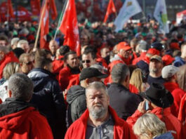 Belgium: More than 10,000 workers in the national trade union action on September 21st