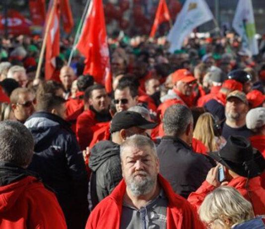 Belgium: More than 10,000 workers in the national trade union action on September 21st