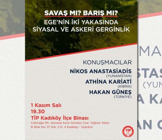 TIP public meeting in Istanbul: war or peace?