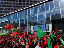 Important success of the national strike in Belgium: the country was shut – freelancers and retailers also on strike!