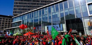 Important success of the national strike in Belgium: the country was shut – freelancers and retailers also on strike!