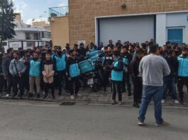 Cyprus: Solidarity to the Wolt delivery workers strike!