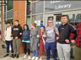 Ireland: Far-right kicked out of Limerick library- interview with Liam de Buitléar