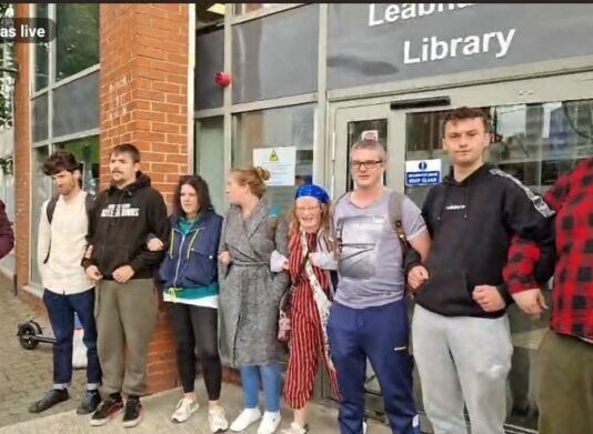 Ireland: Far-right kicked out of Limerick library- interview with Liam de Buitléar