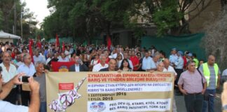 September 1st: Bicommunal Demonstration for International Peace Day in Cyprus