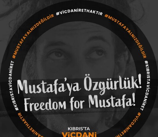 Solidarity with Mustafa Hürben – conscientious objector in Northern Cyprus