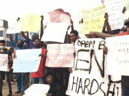 “End Hunger”: Nigerian protests break out