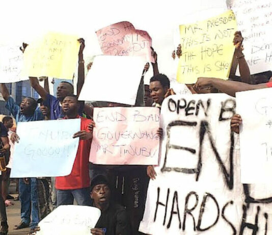 “End Hunger”: Nigerian protests break out