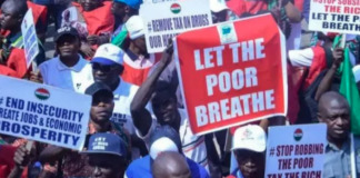 “Fearless in October” protests in Nigeria: Tinubu government tries to intimidate people