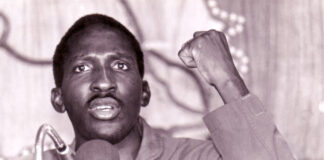 The assassination of Thomas Sankara in Burkina Faso, October 15, 1987