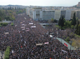 Greece: Hundreds of Thousands Protest in 196 Cities Against Tempi Train Crash Cover-Up