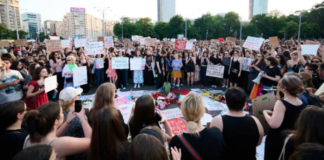 Mass protests against femicides in Romania