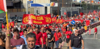 Italy, workers and youth against genocide