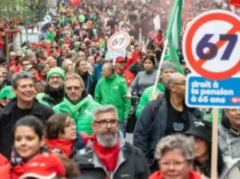 Belgium: More than 140,000 protesters clearly say no to the government’s pension policy