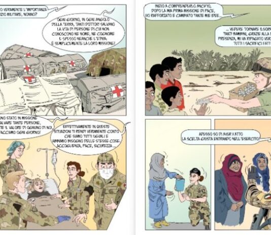 ROMICS: A Comic Book to Recruit to the Italian Army