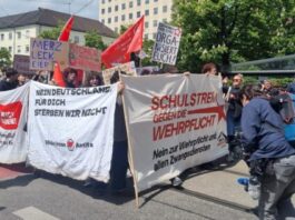 Germany: Police Crack Down on Student Anti-War Protests