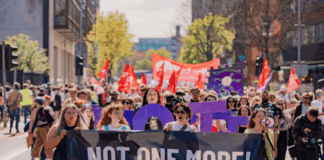 Northern Ireland: Huge March in Belfast Against Femicide