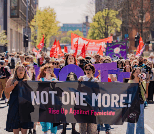 Northern Ireland: Huge March in Belfast Against Femicide
