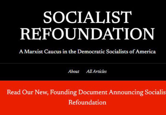 United States: “Socialist Refoundation” founding statement